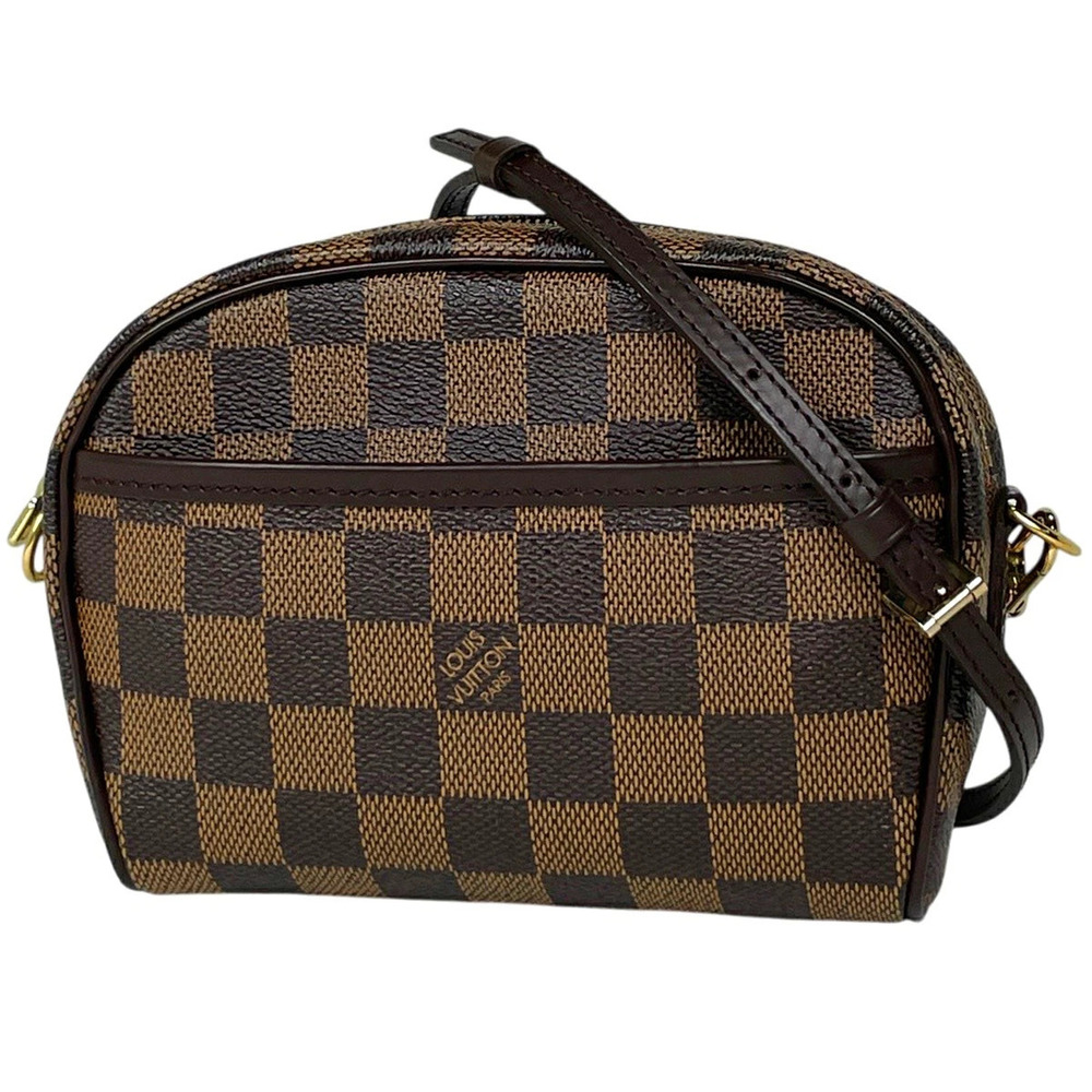 Louis Vuitton Pochette Ipanema Shoulder Bag Damier Brown